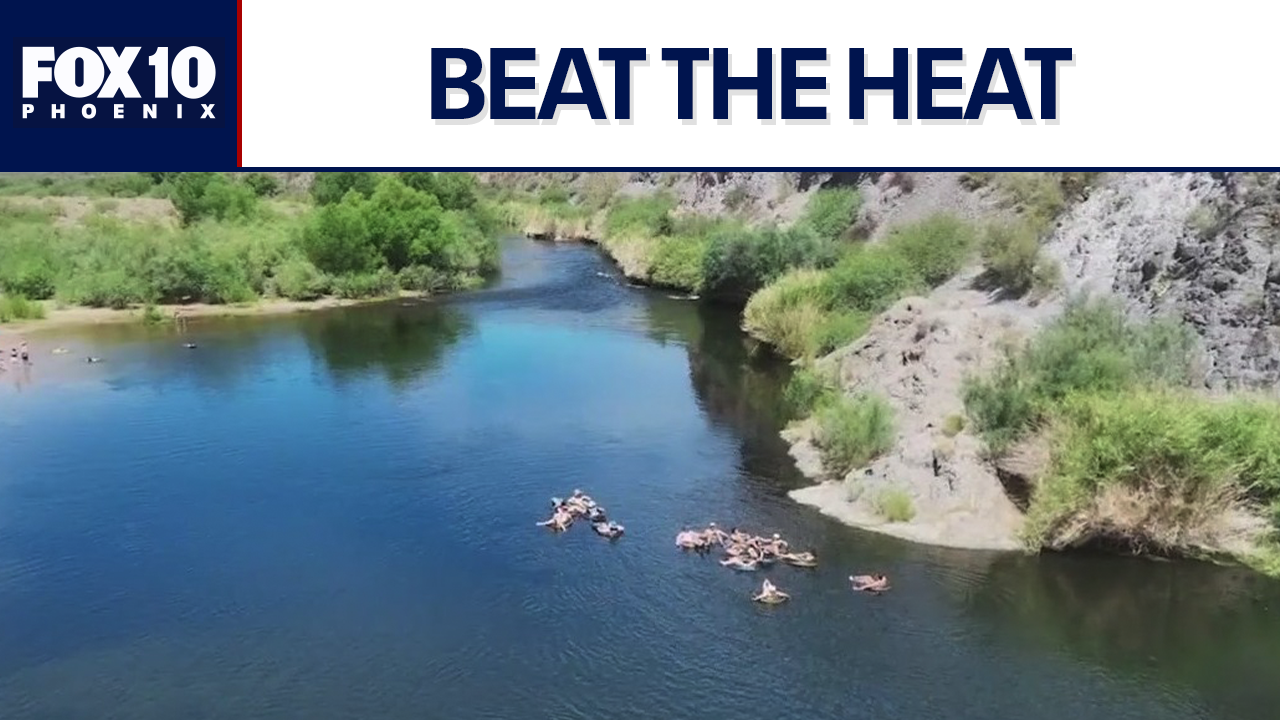 Tubing down the Salt River | Drone Zone