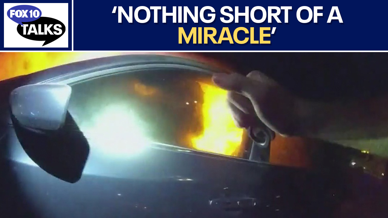 Dad thanks cop who saved his daughter's life l FOX 10 Talks