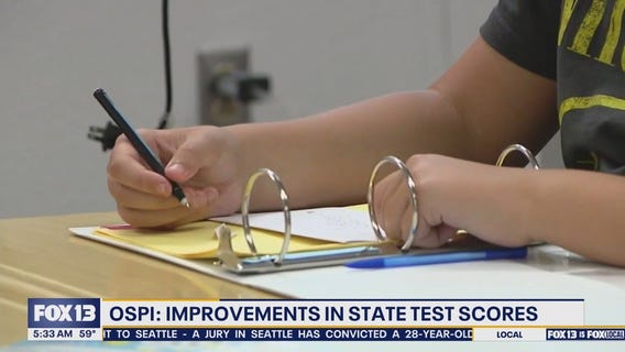 OSPI: Improvements in WA state test scores