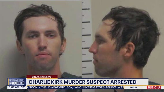 Charlie Kirk murder suspect arrested, Tyler Robinson mugshot released