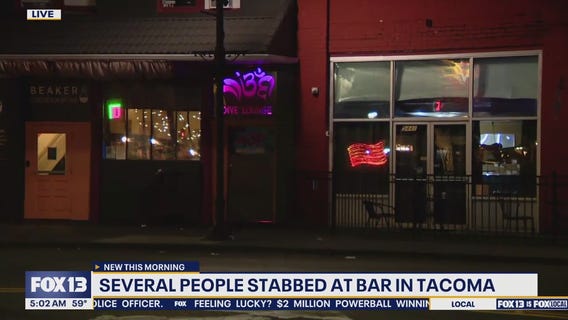 Several people stabbed at bar in Tacoma, WA