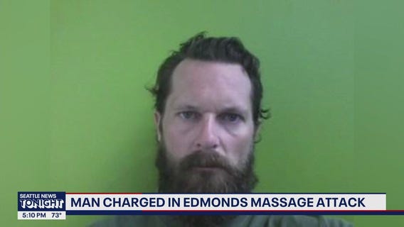 Man charged in Edmonds massage parlor attack