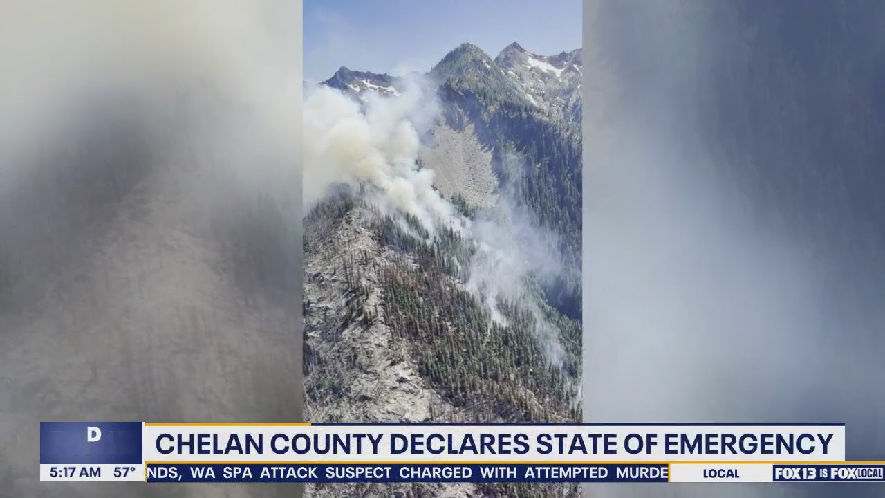 Chelan County, WA declares state of emergency due to wildfires