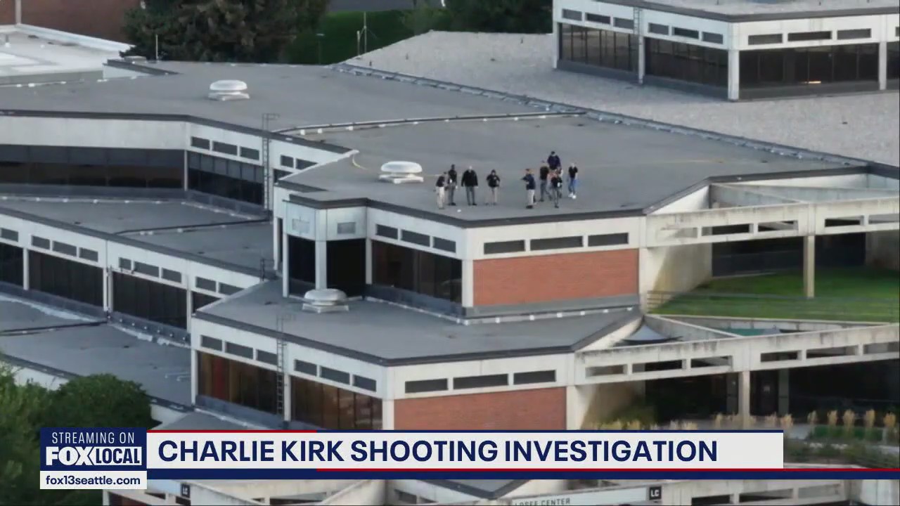 Authorities searching for shooter in Charlie Kirk Assassination