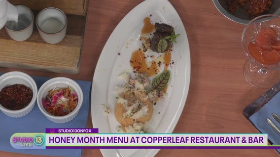 Honey month menu at Copperleaf Restaurant & Bar