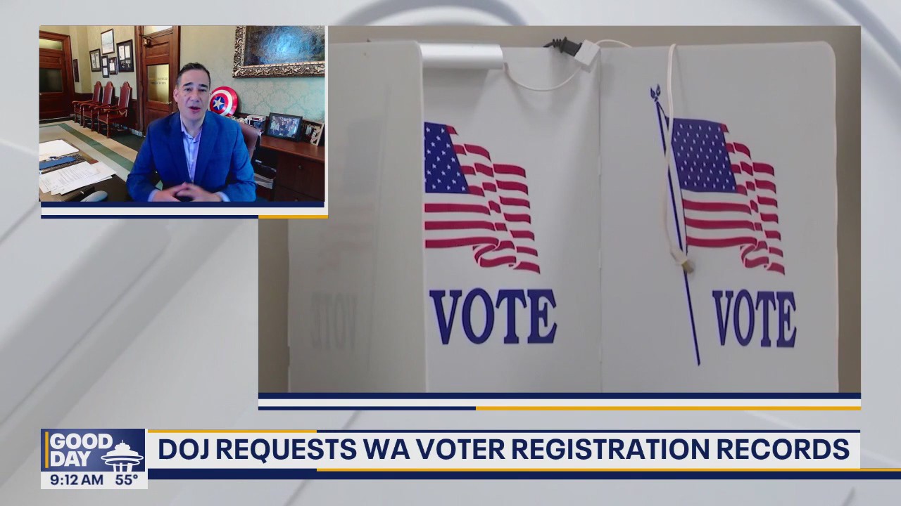 DOJ requests WA voter registration records