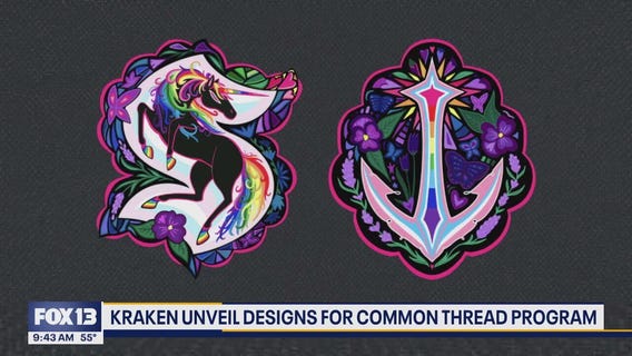 Seattle Kraken 'Common Thread' jerseys celebrate inclusivity in the sport