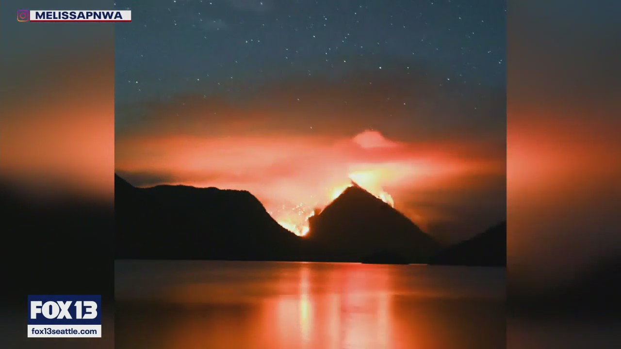 Visitors describe ?Dystopian? skies as Perry Fire grows in North Cascades