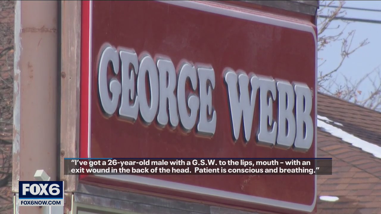 Wauwatosa George Webb worker shot
