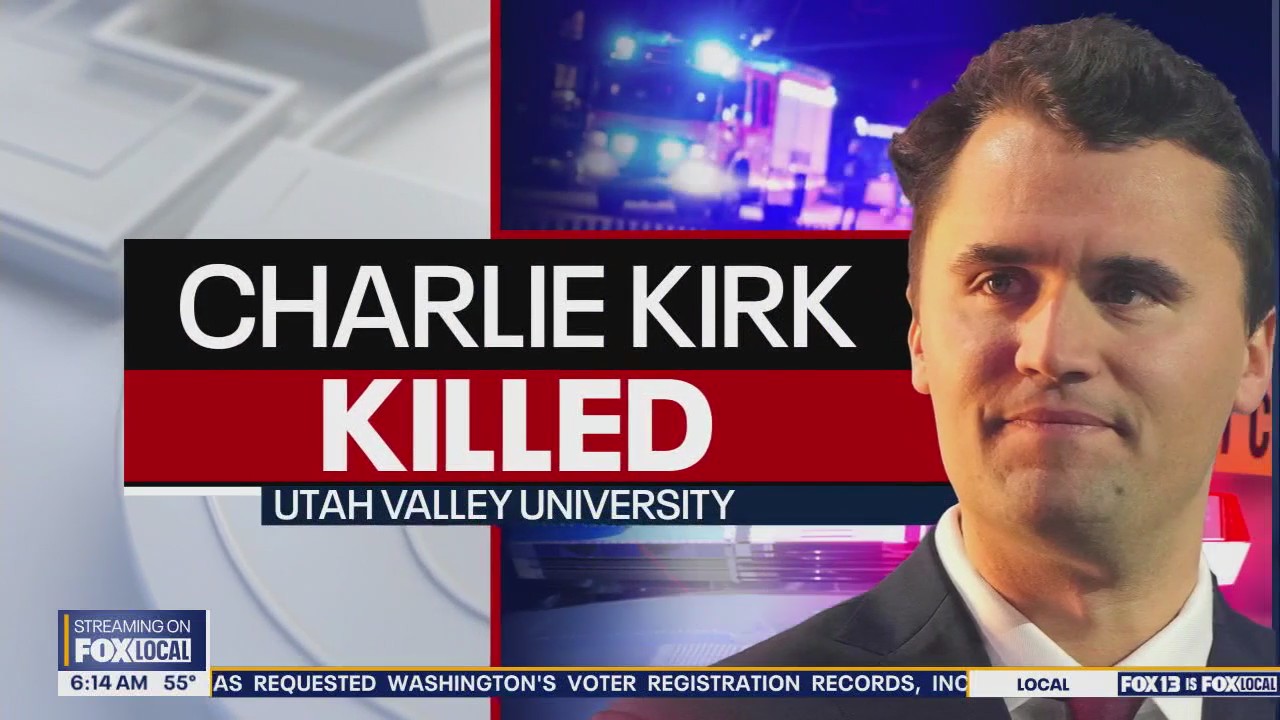 Charlie Kirk shooting: FBI gives update on manhunt for suspect