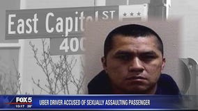 Uber driver charged in violent sexual assault of passenger in DC