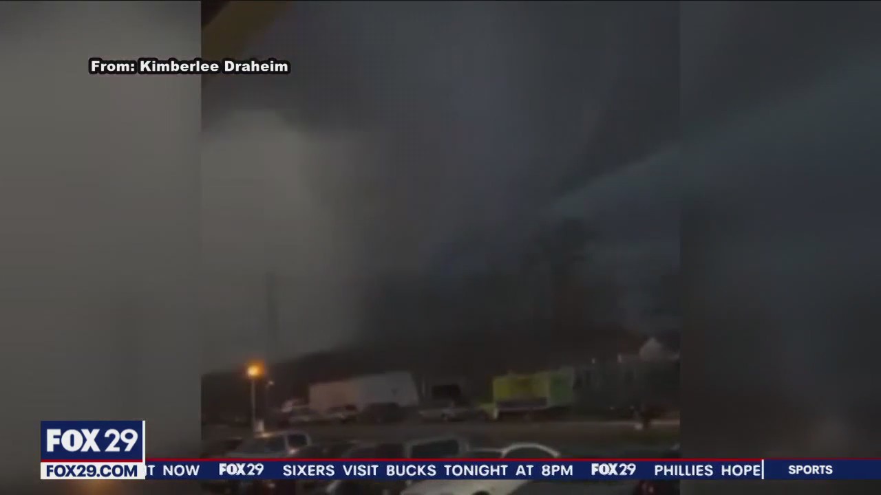 4 confirmed tornadoes touched down in New Jersey, including Jackson and Howell Twp.