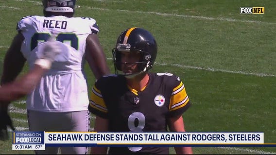 Seattle Seahawks defense stands tall against Aaron Rodgers and the Steelers