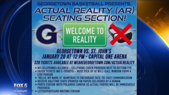 Georgetown Hoyas take you back to 'actual reality'