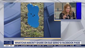 Whatcha Makin'? Dollar store Easter lawn decorations