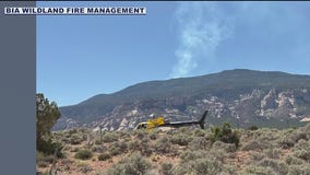 Bridge Creek fire: Over 2k acres burned on Navajo Mountain