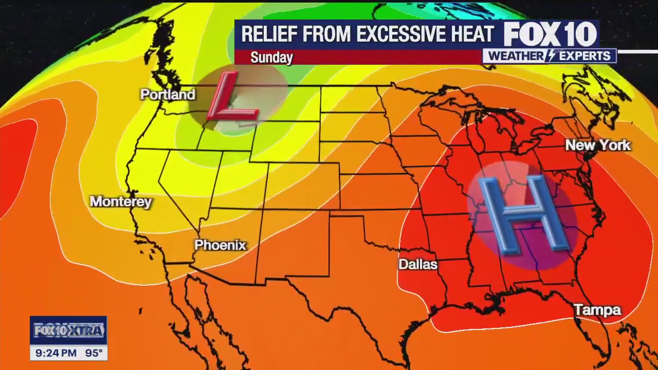 Weekend Evening Forecast
