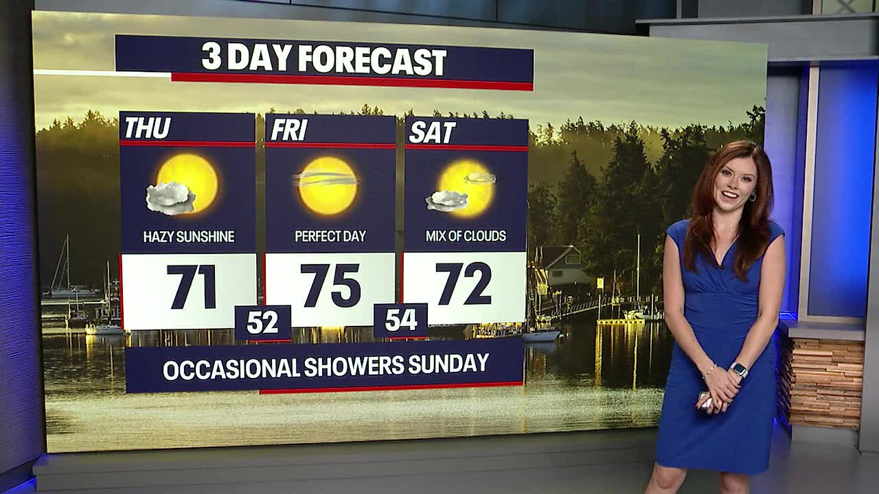 Seattle weather: Few morning clouds, patchy fog Thursday
