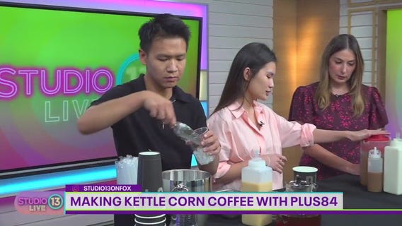 Making Kettle Corn Coffee with PLUS84