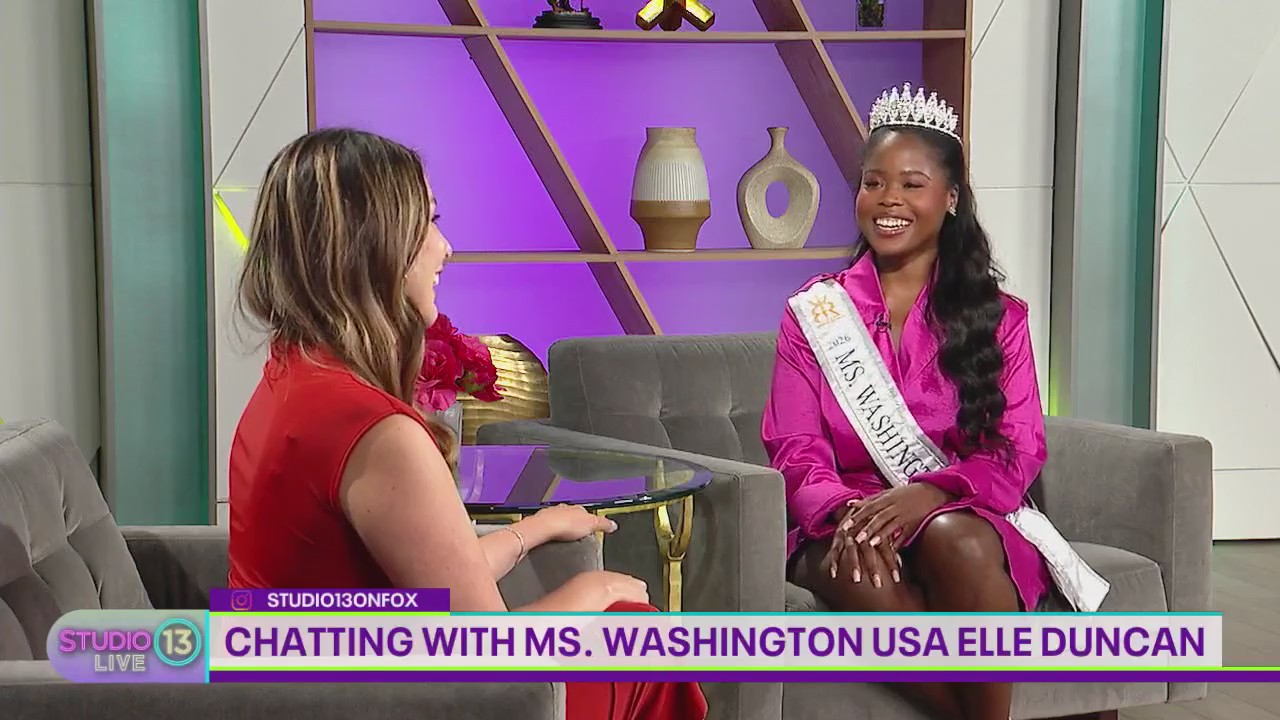 Ms. Washington USA Elle Duncan stops by Studio 13 Live