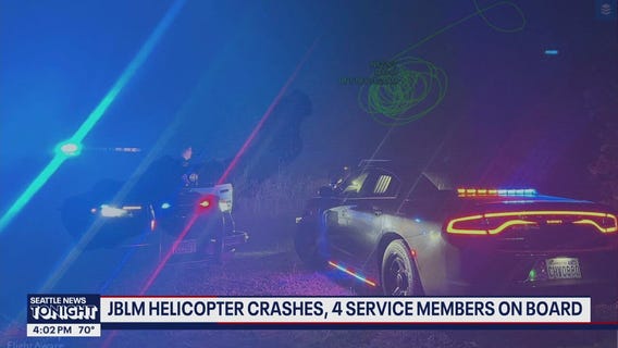 JBLM Black Hawk helicopter crash in Thurston County under investigation