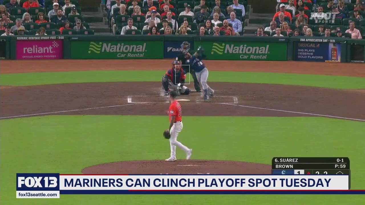 Seattle Mariners on the verge of clinching a playoff spot