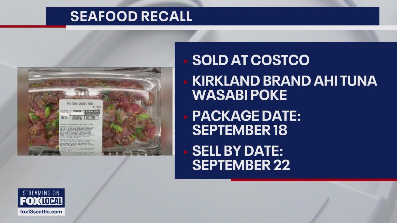 Over 3,000 pounds of Costco poke recalled