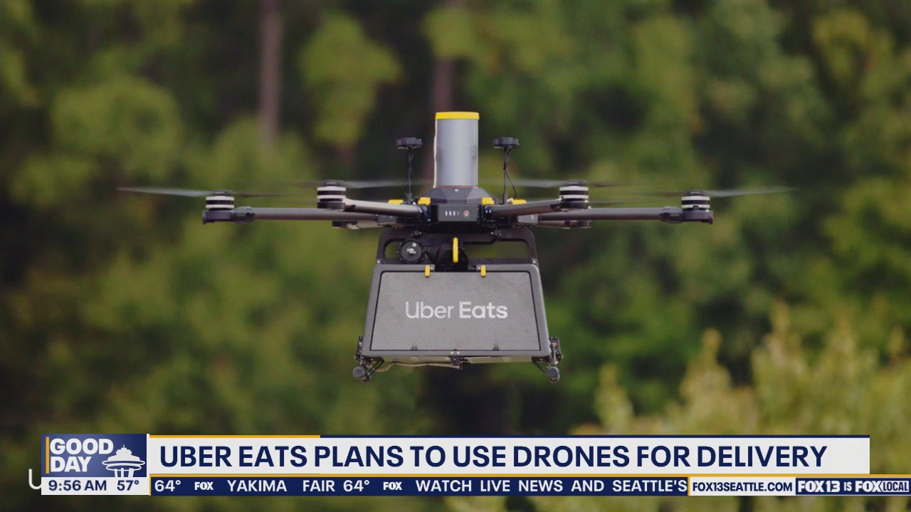 Uber Eats planning to launch drone delivery service