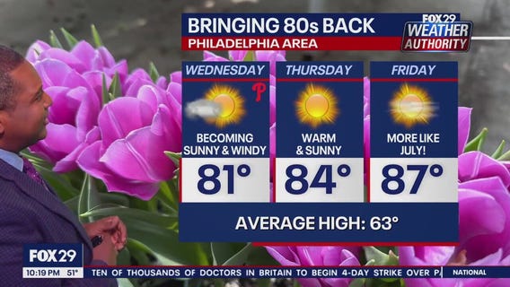 Weather Authority: Monday, 10 p.m. update