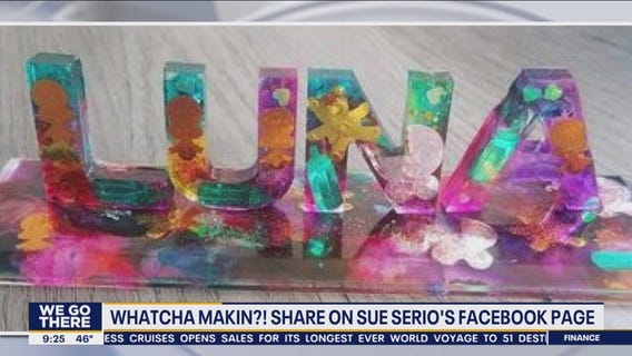 Whatcha Makin'? 3D name decorations