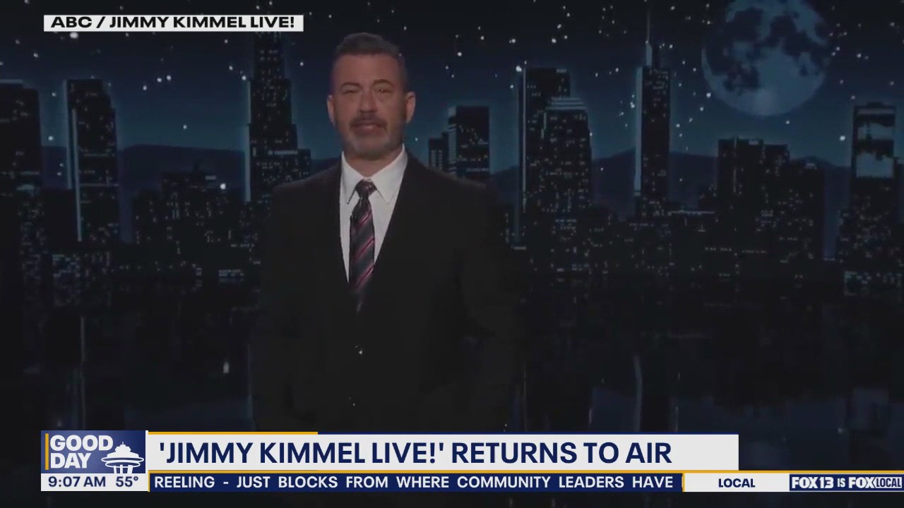 'Jimmy Kimmel Live!' returns to air