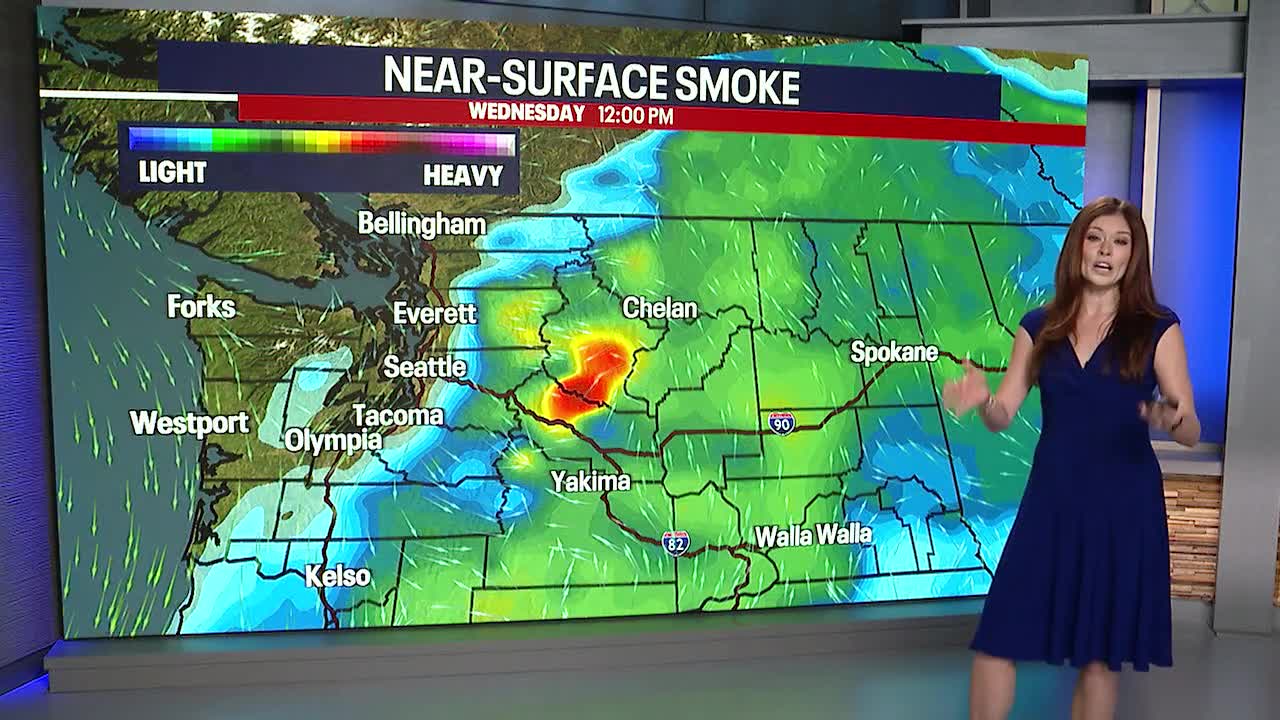 Seattle weather: Smoke to clear by Wednesday afternoon