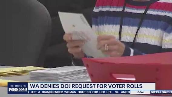 WA denies DOJ's request for voter data