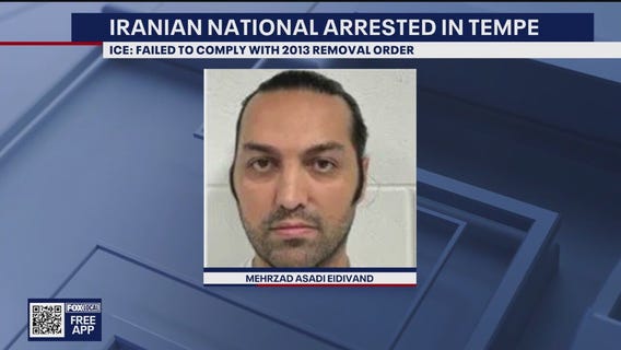Iranian national arrested in Tempe
