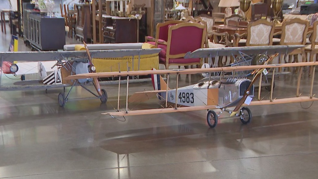 Model plane, R-C car collection goes up for auction