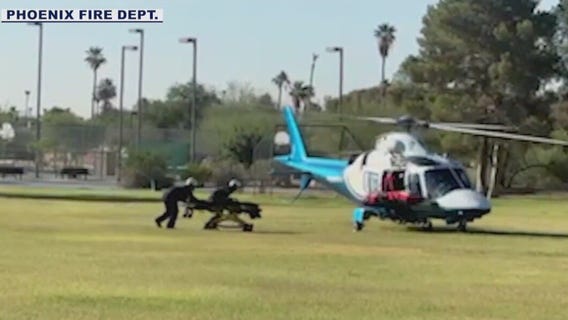 Hiker airlifted off South Mountain trail