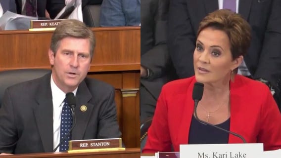 Greg Stanton, Kari Lake spar during Capitol Hill hearing