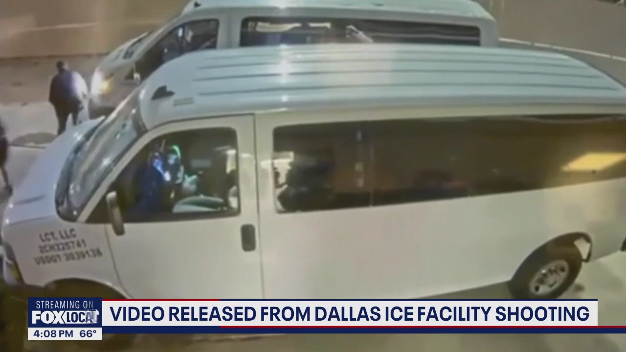 Watch: Dallas ICE facility shooting video