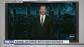 Jimmy Kimmel Live! returns with high ratings