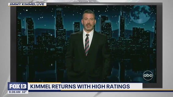 Jimmy Kimmel Live! returns with high ratings