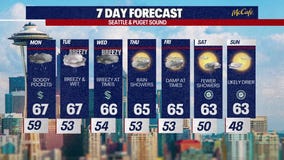 Seattle weather: rainy week ahead