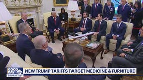 Trump's new round of tariffs target medicine and furniture