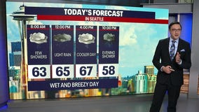 Seattle weather: Rain showers all week