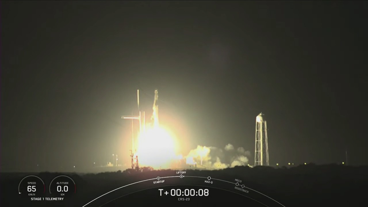 SpaceX resupply mission to the space station