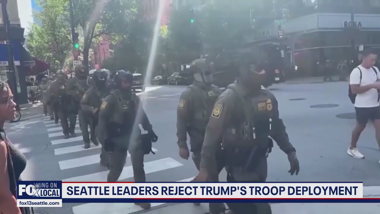 Seattle leaders reject Trump's troop deployment