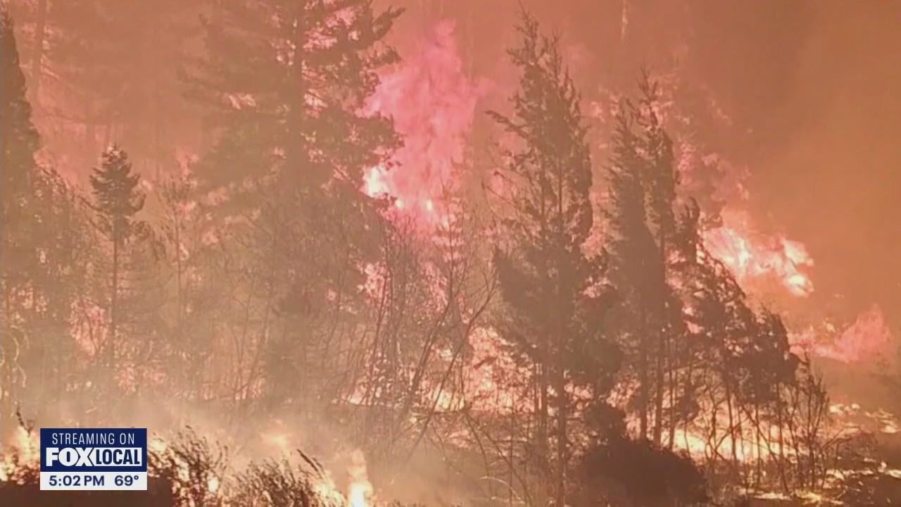 Washington wildfires continue to grow in Chelan County | FOX 13 Seattle