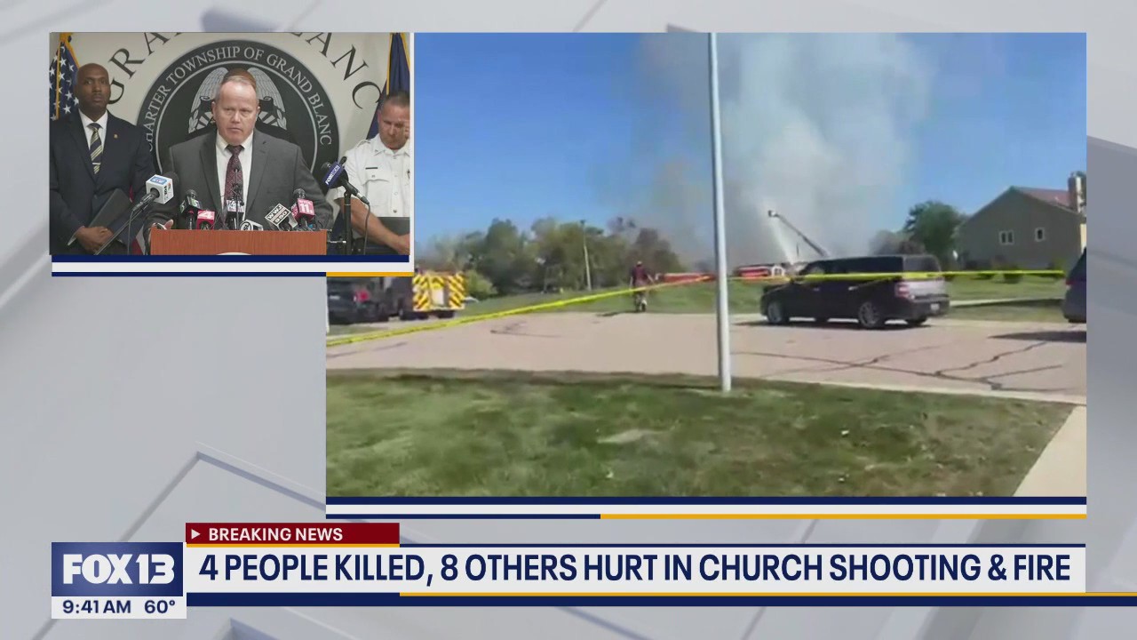 FBI reveals gunman identity in Michigan church attack that killed four