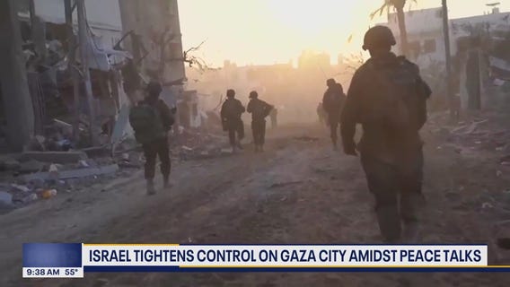 Israel tightens control on Gaza City amidst peace talks