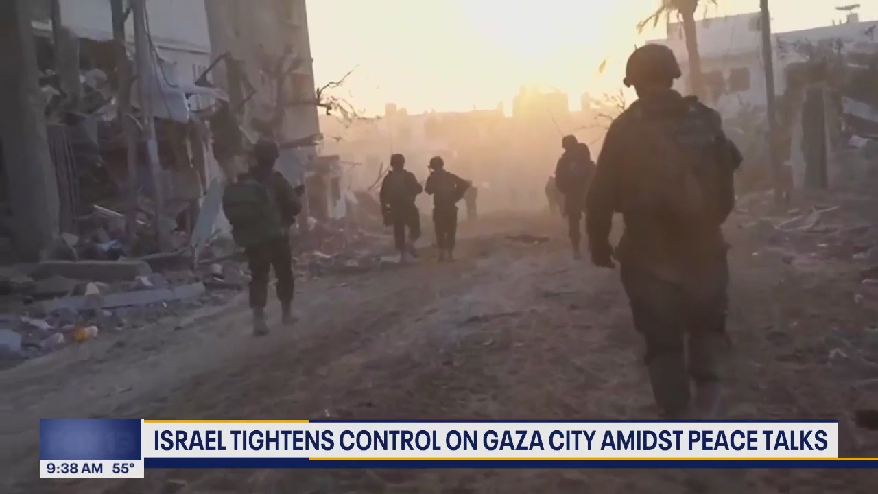 Israel tightens control on Gaza City amidst peace talks