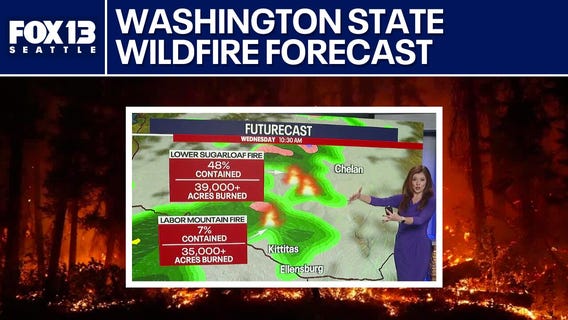 WA wildfire weather forecast